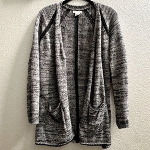 Artisan NY linen blend knit cardigan x small
